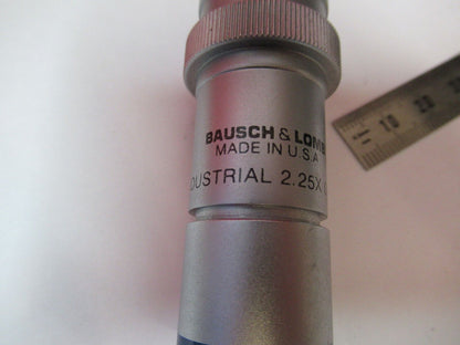 INDUSTRIAL LWD BAUSCH LOMB OBJECTIVE 2.25X MICROSCOPE PART AS PICTURED F8-C-12