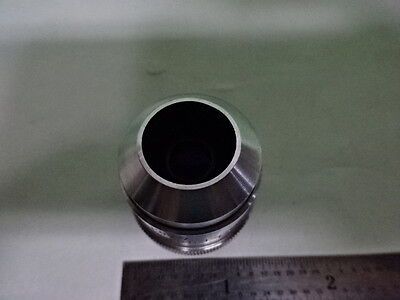 MICROSCOPE PART OBJECTIVE CARL ZEISS GERMANY EPIPLAN HD 4X OPTICS AS IS #4T-B-03