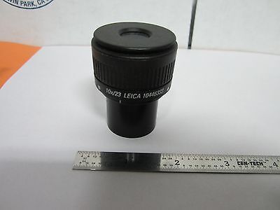 OPTICAL MICROSCOPE POLYVAR REICHERT LEICA EYEPIECE 10X/23 OPTICS BIN#A3-H-4