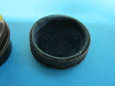 RARE MICROSCOPE OBJECTIVE LENS CARL ZEISS JENA GERMANY PLANAR 4.5X 7.5cm OPTICS