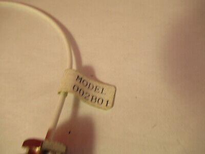 PCB PIEZOTRONICS CABLE 002B01 BNC 10-32 ACCELEROMETER SENSOR AS PICTURED 12-B-11