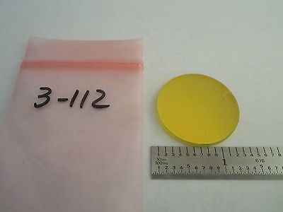 optical filter laser optics iii yellow BIN#3-112