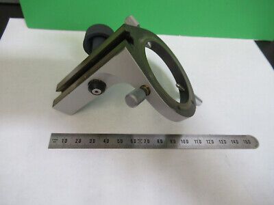 ZEISS GERMANY  BRASS CONDENSER HOLDER MICROSCOPE PART AS PICTURED &A9-B-41