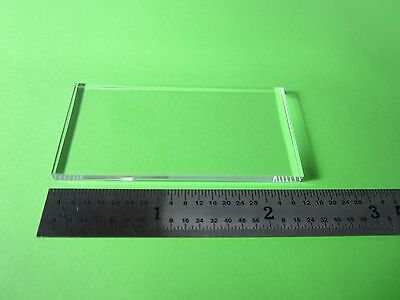 OPTICAL BK7 GLASS PRECISION SLAB LASER OPTICS AS PICTURED BIN#36-16