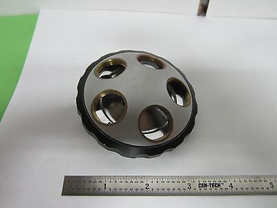 MICROSCOPE NIKON JAPAN NOSEPIECE TURRET  WITHOUT OPTICS BIN#F3-45