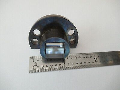 LEITZ WETZLAR GERMANY PRISM SLIT ASSEMBLY  MICROSCOPE PART AS PICTURED #F2-A-21