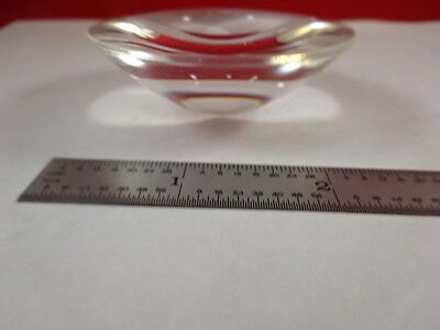 MICROSCOPE PART ILLUMINATOR BI CONVEX LENS OPTICS AS IS B#T3-F-20