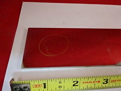 OPTICAL METALLIC LONG MIRROR [few scratches] LASER OPTICS AS IS B#U8-F-09