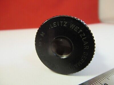 LEITZ GERMANY EYEPIECE OCULAR 10X M OPTICS MICROSCOPE AS PICTURED &96-A-11