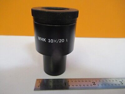 OLYMPUS JAPAN EYEPIECE WHK 10X/20 L OCULAR MICROSCOPE PART OPTICS AS IS &H8-C-22