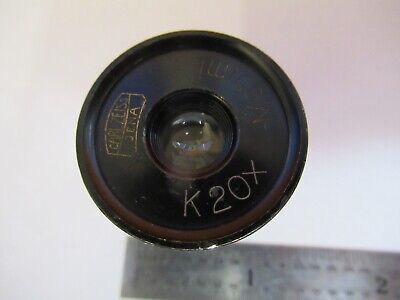 CARL ZEISS K20X MOBIMI EYEPIECE OPTICS MICROSCOPE PART AS PICTURED &8M-A-72