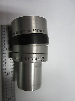 MICROSCOPE PART EYEPIECE BAUSCH LOMB STEREO 53-70-34 OPTICS BIN#Q4-R-29