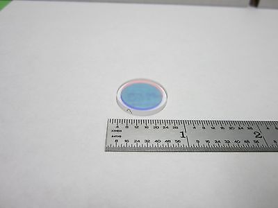 OPTICAL COATED BK-7 FILTER LASER OPTICS BIN#46-05