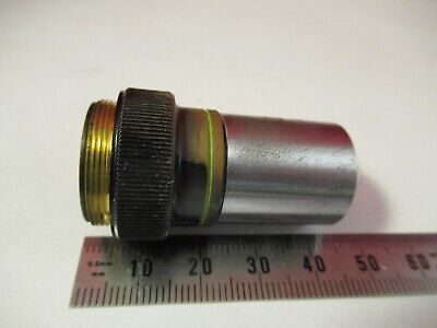 OLYMPUS JAPAN M40 OBJECTIVE OPTICS MICROSCOPE PART AS PICTURED &13-82