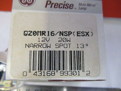 GE GENERAL ELECTRIC Q20MR16/NSP(ESX) 12V 20W LAMP BULB AS PICTURED #TE-3