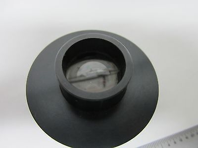 MICROSCOPE PART CAMERA ADAPTER + LENS AS IS OPTICS BIN#P5-14