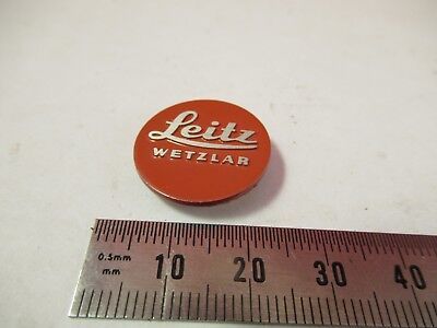 LEITZ GERMANY ALUMINUM LOGO WETZLAR MICROSCOPE PART AS PICTURED FT-2-62