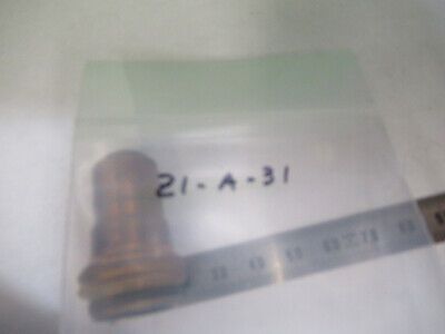 ANTIQUE BAUSCH LOMB BRASS 43x OBJECTIVE MICROSCOPE PART AS PICTURED &Z1-A-31