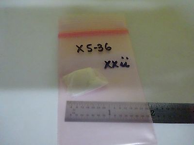 OPTICAL SMALL PLANO CONVEX LENS LASER OPTICS #X5-36