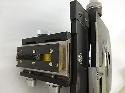 MICROSCOPE PART ZEISS GERMANY PHOTOMIC STAGE TABLE OPTICS AS IS BIN#C8-E-07