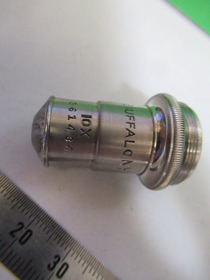 SPENCER OPTICS AO OBJECTIVE 10X LENS MICROSCOPE PART AS PICTURED &H9-A-49