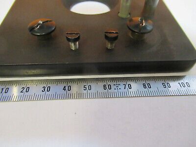 ANTIQUE SPENCER STAGE TABLE MICROSCOPE PART AS PICTURED #P4-B-25