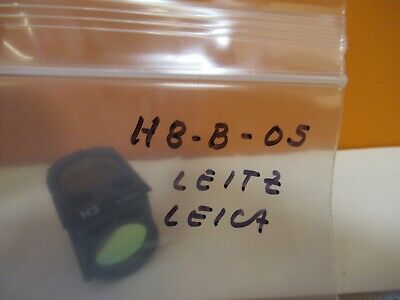 LEITZ LEICA FLUORESCENCE H3 513807 FILTER CUBE MICROSCOPE PART AS PIC &H8-B-05