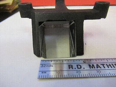 BAUSCH LOMB MOUNTED GLASS PRISM MICROSCOPE PART AS PICTURED &B9-FT-05