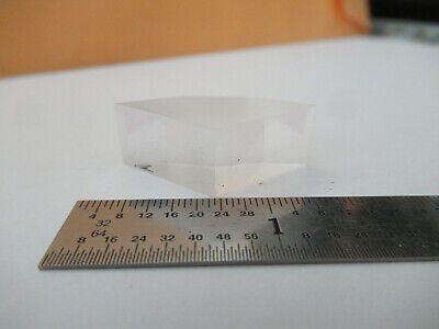 OPTICAL MIL SPEC GLASS PRISM LASER OPTICS AS PICTURED &F5-A-15A