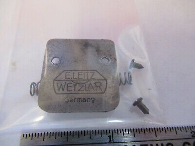 ANTIQUE LEITZ WETZLAR BRASS HARDWARE MICROSCOPE PART AS PICTURED &13-FT-33