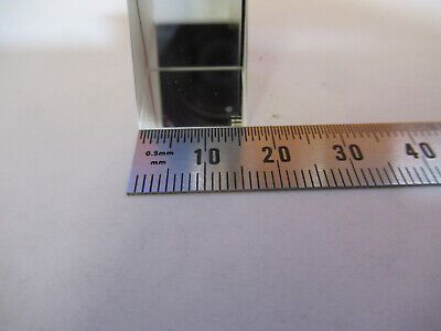 OPTICAL GLASS PRISM OPTICS MICROSCOPE PART AS PICTURED P3-A-101