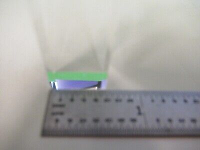 OPTICAL LARGE BK7 GLASS RECTANGULAR BAR NICE LASER OPTICS AS PICTURED &79-A-12