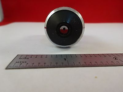 MICROSCOPE PART OBJECTIVE PST 10X DARK PHASE OPTICS AS IS BIN#R2-C-15