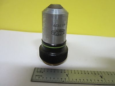 FOR PARTS MICROSCOPE OLYMPUS OBJECTIVE M40 40X OPTICS AS IS BN#T8-27