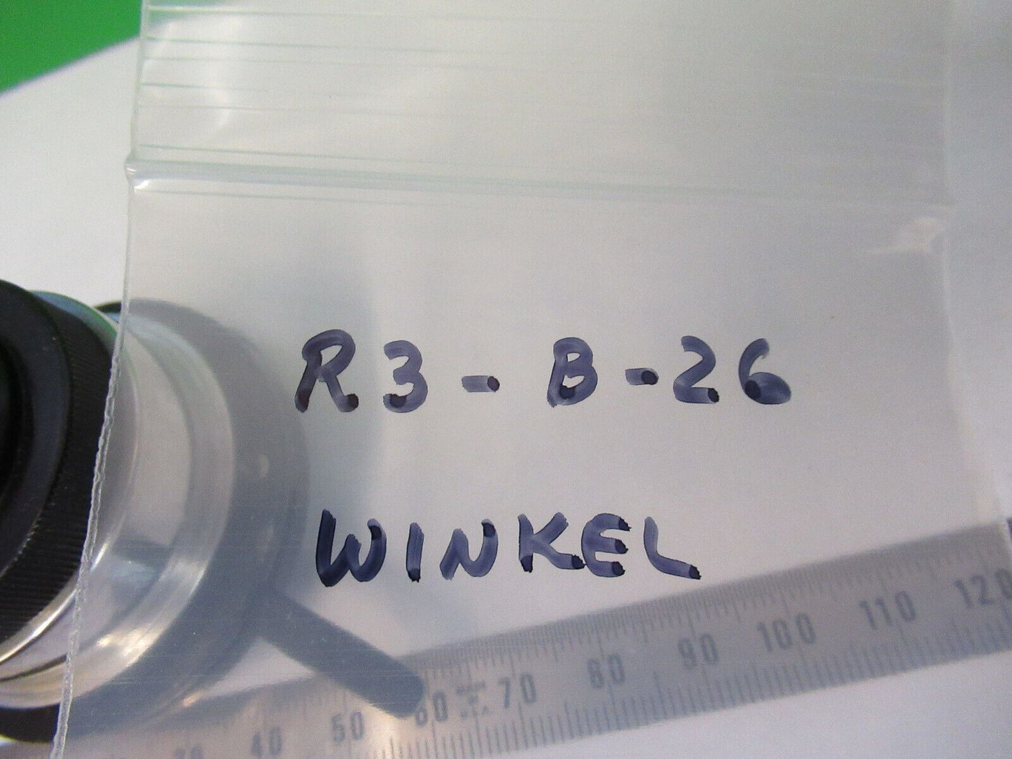 WINKEL ZEISS CONDENSER + IRIS OPTICS MICROSCOPE PART AS PICTURED &R3-B-26