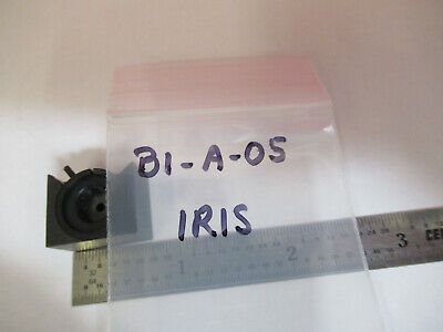 MINI OPTICAL IRIS DIAPHRAGM OPTICS AS PICTURED #B1-A-05