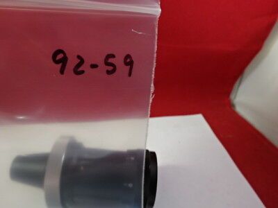 INSPECTION OCULAR EYEPIECE OLYMPUS JAPAN MICROSCOPE PART OPTICS AS IS &92-59