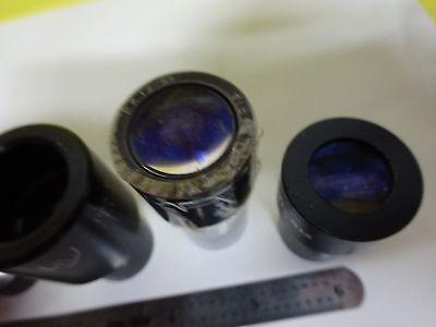 FOR PARTS MICROSCOPE PART EYEPIECES OPTICS AS IS BIN#X2-40