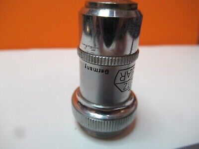 ANTIQUE ERNST LEITZ OBJECTIVE 45X OPTICS MICROSCOPE PART AS PICTURED &16-A-61B