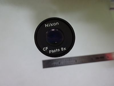 MICROSCOPE PART EYEPIECE NIKON CF PHOTO 8X OPTICS AS IS BIN#V4-14