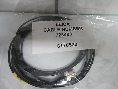 MICROSCOPE PART LEICA CABLE 723483 FOR CAMERA VIDEO OPTICS BIN#P6-03