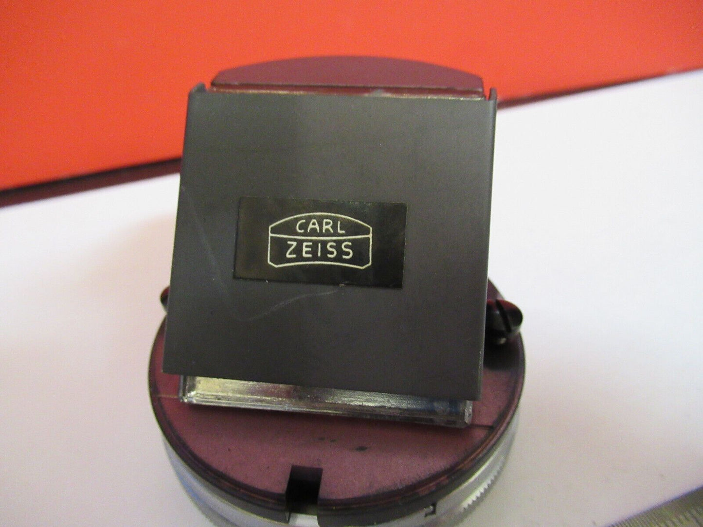 CARL ZEISS GERMANY STANDARD IRIS ILLUMINATOR MICROSCOPE PART AS PICTURED Q2-89