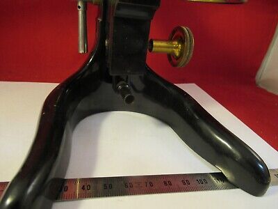 ANTIQUE ERNST LEITZ GERMANY LIMB FRAME MICROSCOPE PART AS PICTURED &TC-3