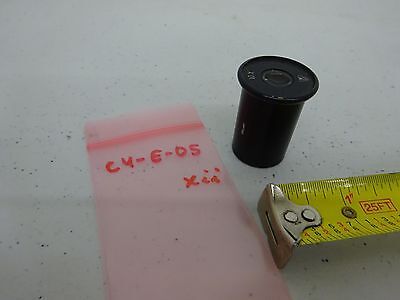 MICROSCOPE PART VICKERS ENGLAND UK EYEPIECE OCULAR 10X OPTICS AS IS BIN#C4-E-05