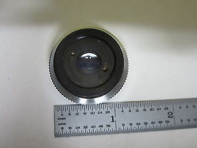 MICROSCOPE PART OBJECTIVE LENS OPTICS AS IS BIN#U4-16