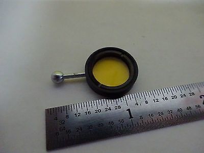 OPTICAL MICROSCOPE PART FILTER UNITRON OPTICS AS IS BIN#4V-FL-08