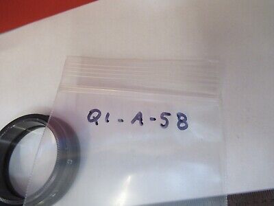 MOUNTED STEREO LENS OBJECTIVE C 17" - 26" MICROSCOPE PART AS PICTURED &Q1-A-58