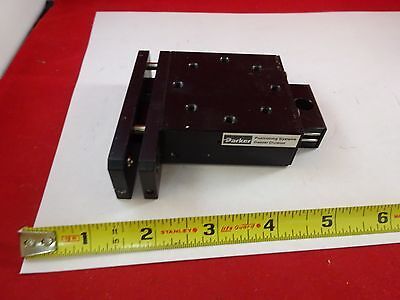 PARKER DAEDAL POSITIONING STAGE FOR LASER OR OPTICS AS IS BIN#73-i