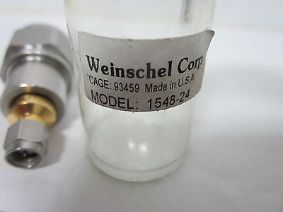 WEINSCHEL 1548-24 HF-FREQUENZ-MIKROWELLENBEHÄLTER #J4-36