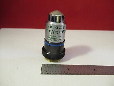 CARL ZEISS GERMANY OBJECTIVE PLAN PH2 40X /160 MICROSCOPE PART AS PIC #13-38